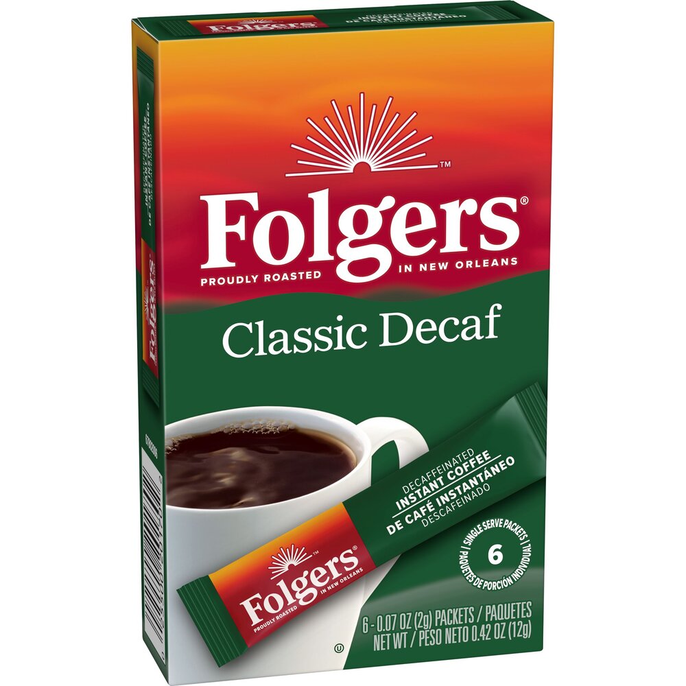 Classic Decaf Instant Coffee Packets