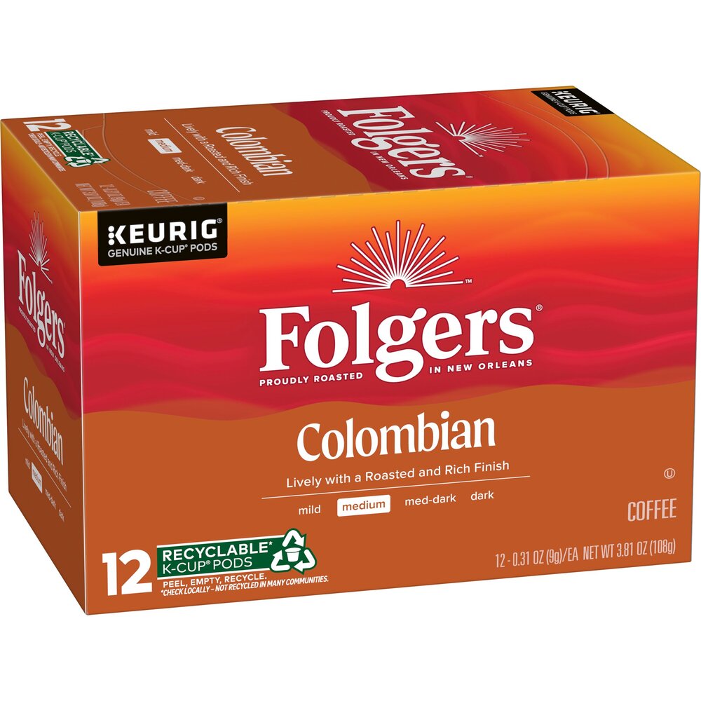 Folgers sales colombian coffee