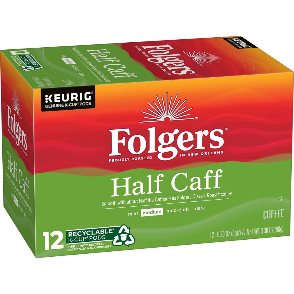 Half caff coffee sales