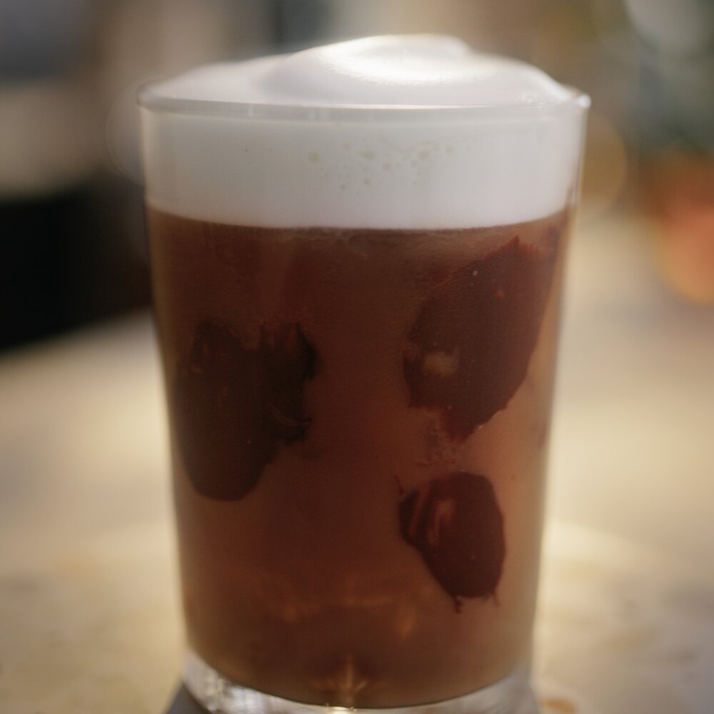 Chocolate Peanut Butter Iced Coffee