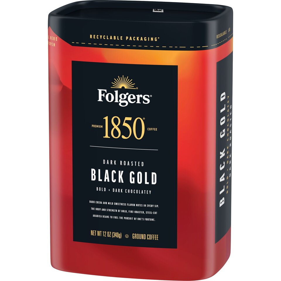1850® Black Gold Ground Coffee