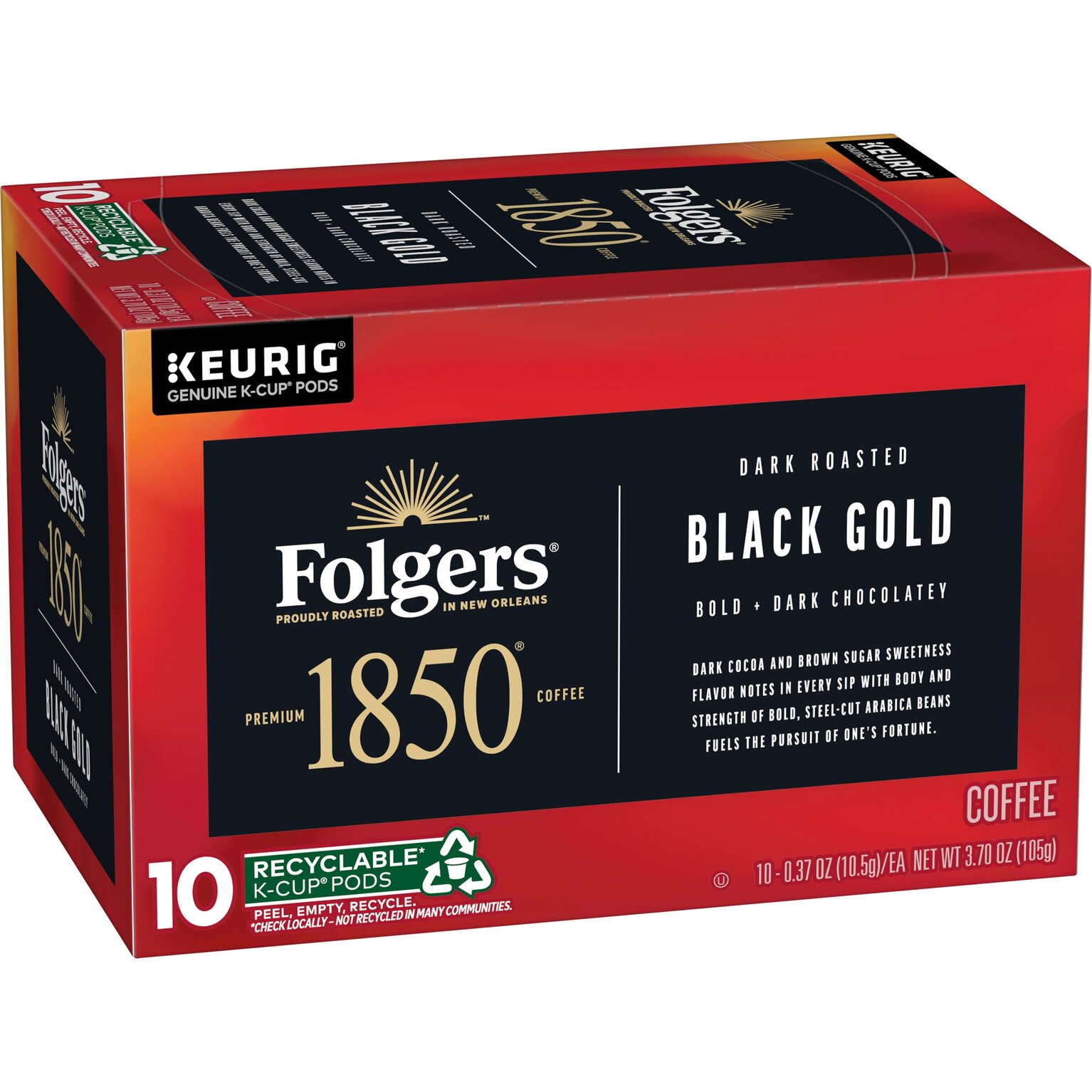 1850® Black Gold K-Cup® pods