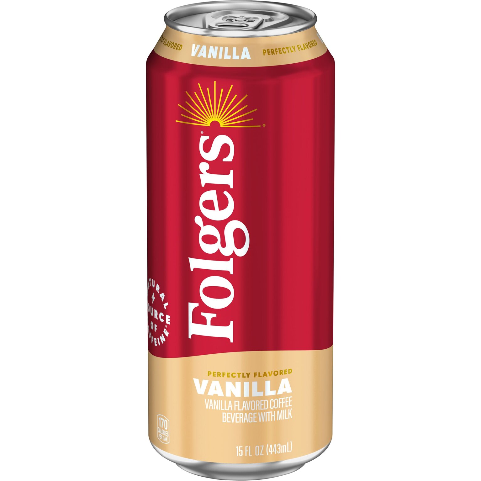 Vanilla Flavored Ready-to-Drink Coffee Beverage